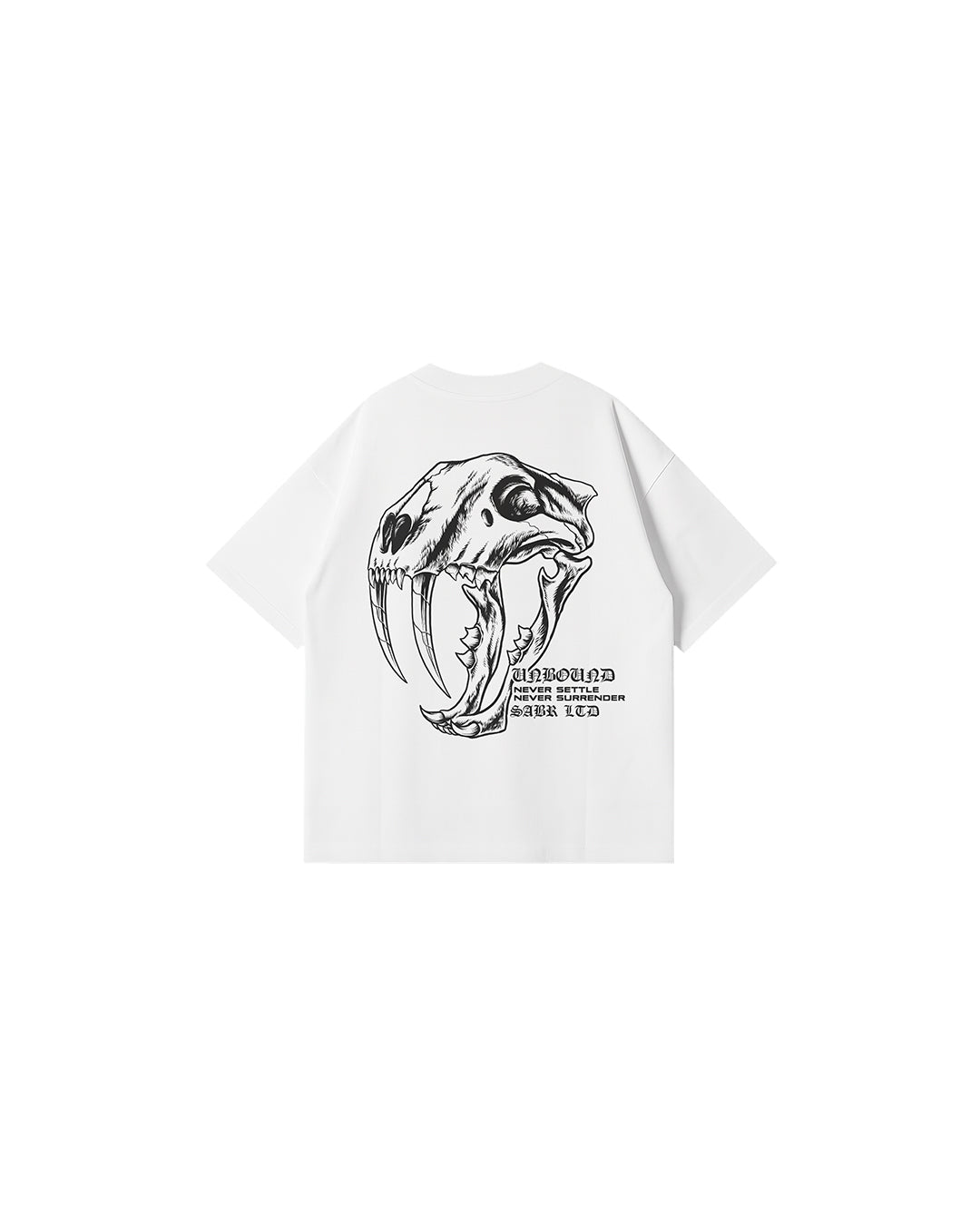 UNBOUND GRAPHIC TEE- WHITE