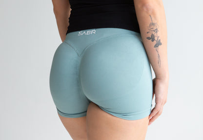 PRO CONTOUR SHORT 4.5" CYAN