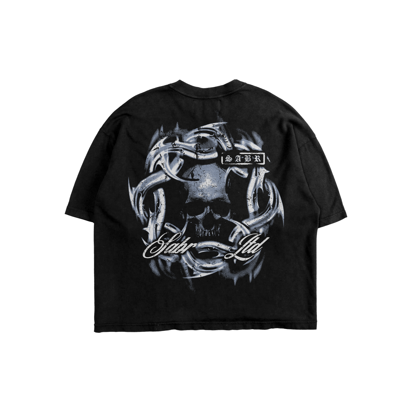 SKULLY TEE- BLACK