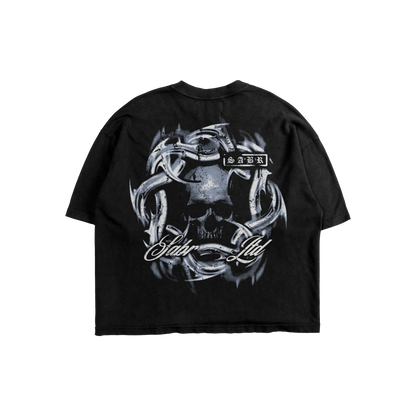 SKULLY TEE- BLACK