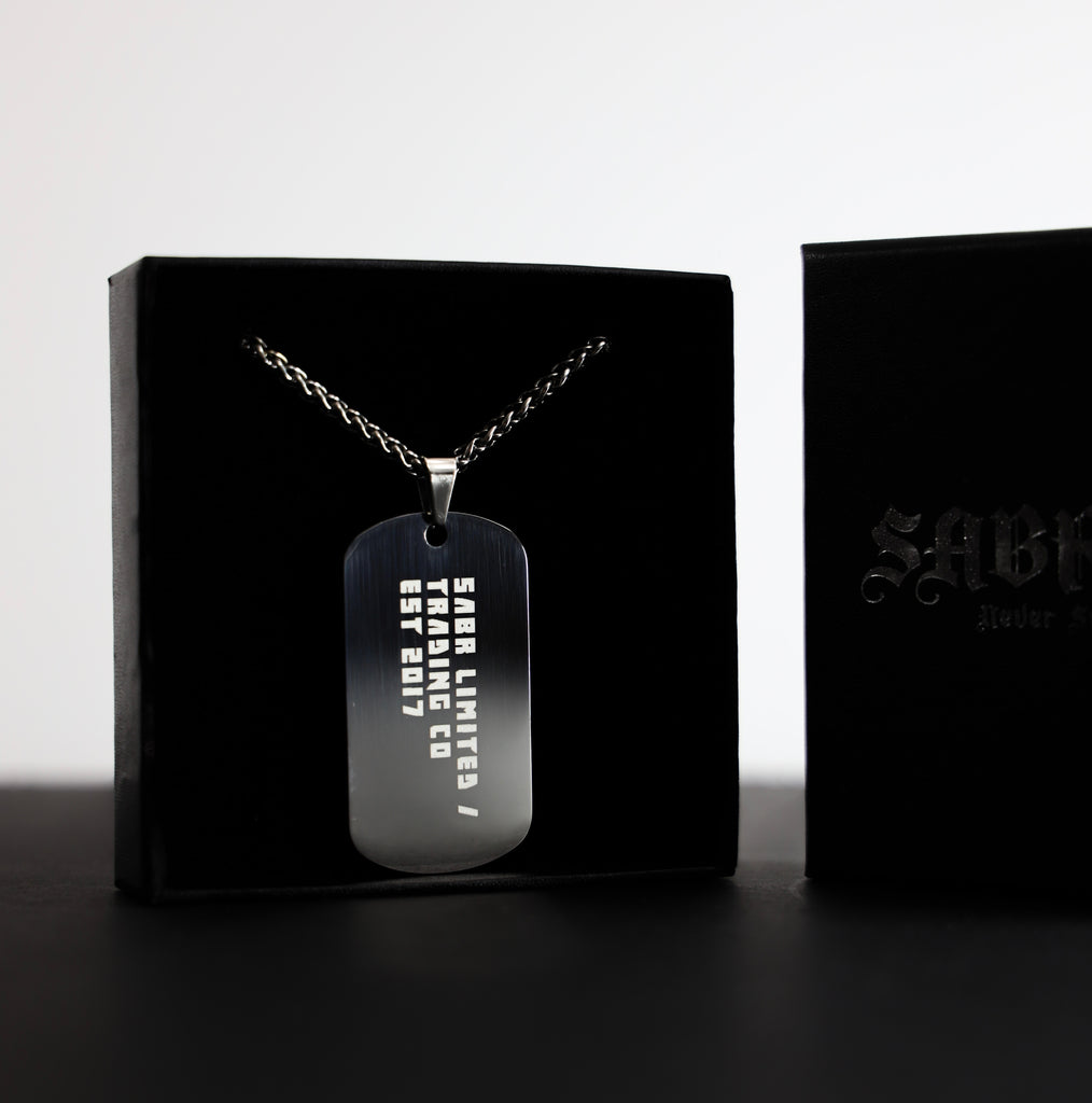 Never Surrender Dog Tag