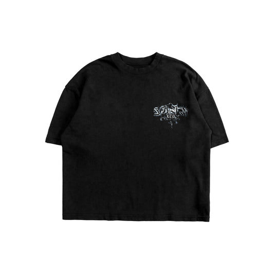 FLAME TEE - BLACK