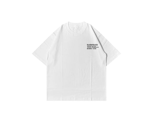 UNBOUND GRAPHIC TEE- WHITE