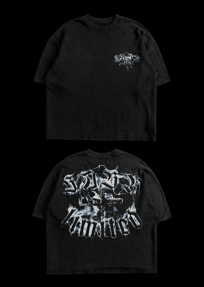 FLAME TEE - BLACK
